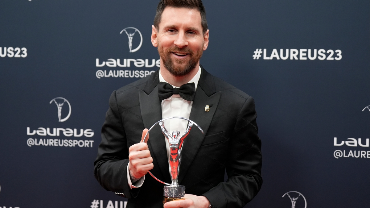 Lionel Messi ödülüne kavuştu